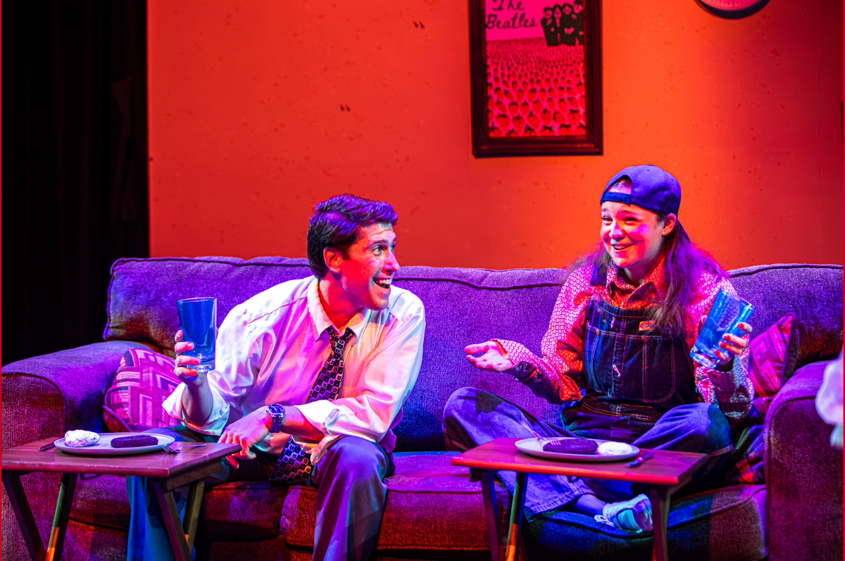 Actors on couch